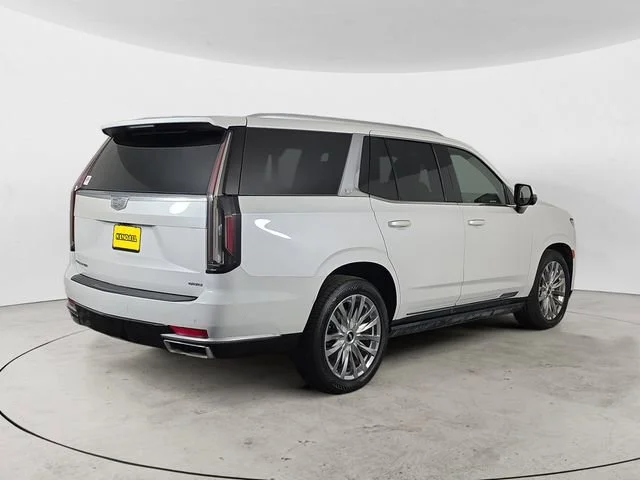Used 2021 White Cadillac Premium Luxury image 5