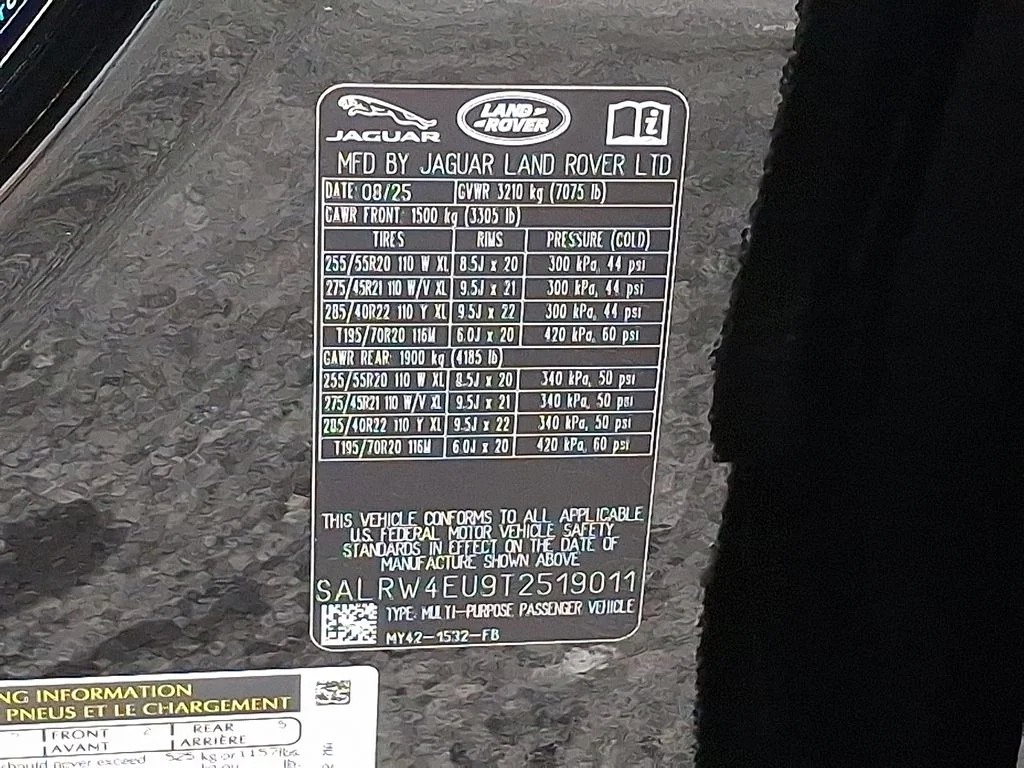 New 2026 Black Land Rover Gemini Edition image 19