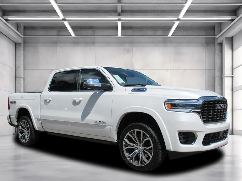 New 2026 Ivory White Tri-Coat Pearl-Coat Exterior Paint RAM Tungsten image 1