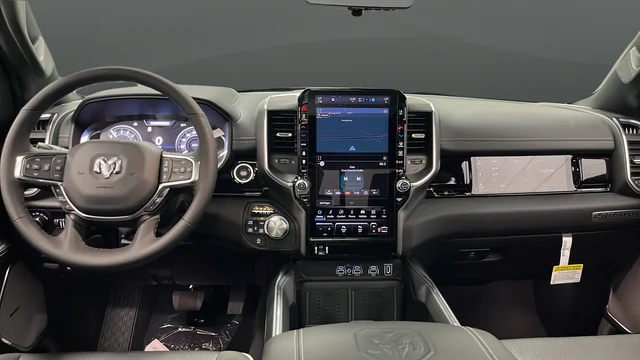 New 2026 Diamond Black Crystal Pearl-Coat Exterior Paint RAM Laramie image 11