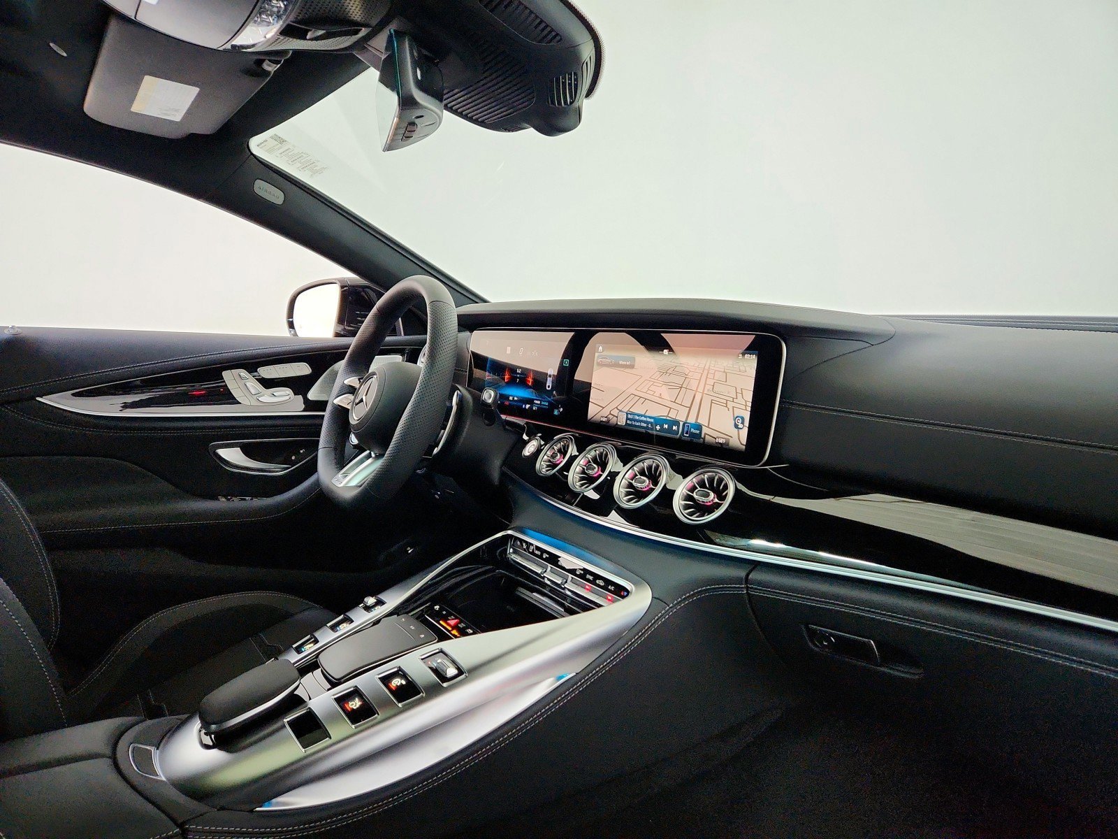 New 2026 Obsidian Black Metallic Mercedes-Benz AMG® GT 43 4-Door Coupe image 39
