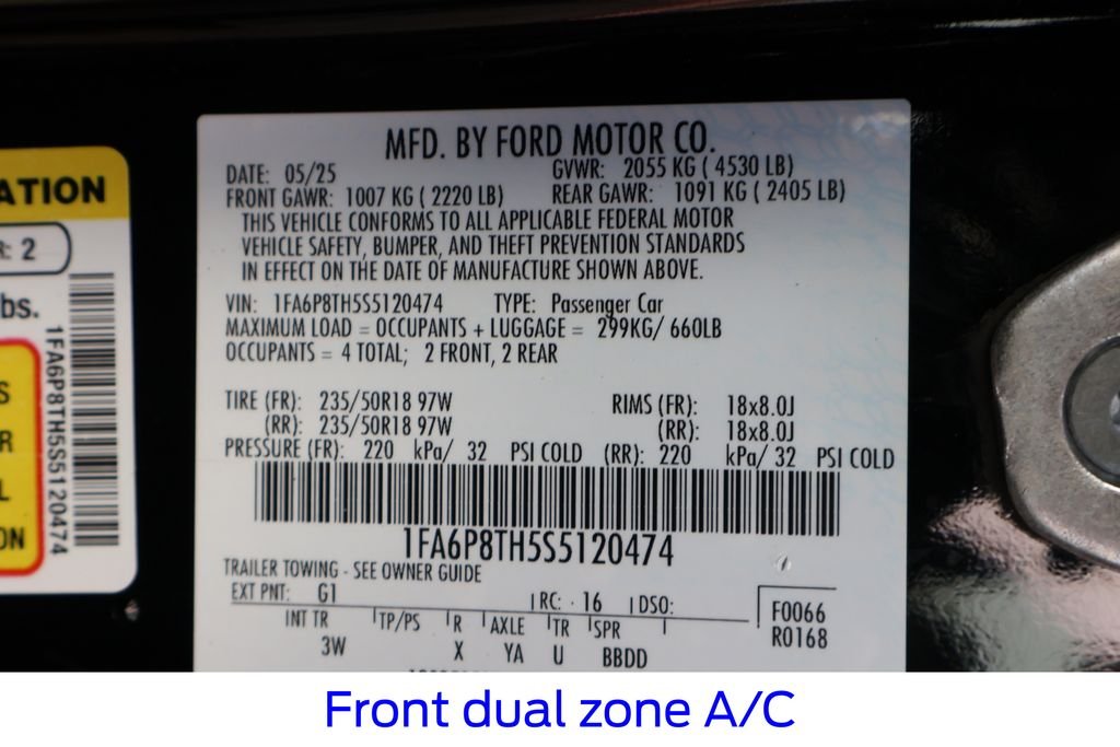 Used 2025 Shadow Black Ford EcoBoost Premium image 37