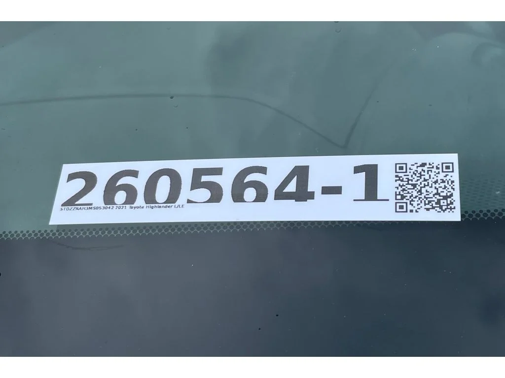 Used 2021 Celestial Silver Metallic Toyota LE image 53