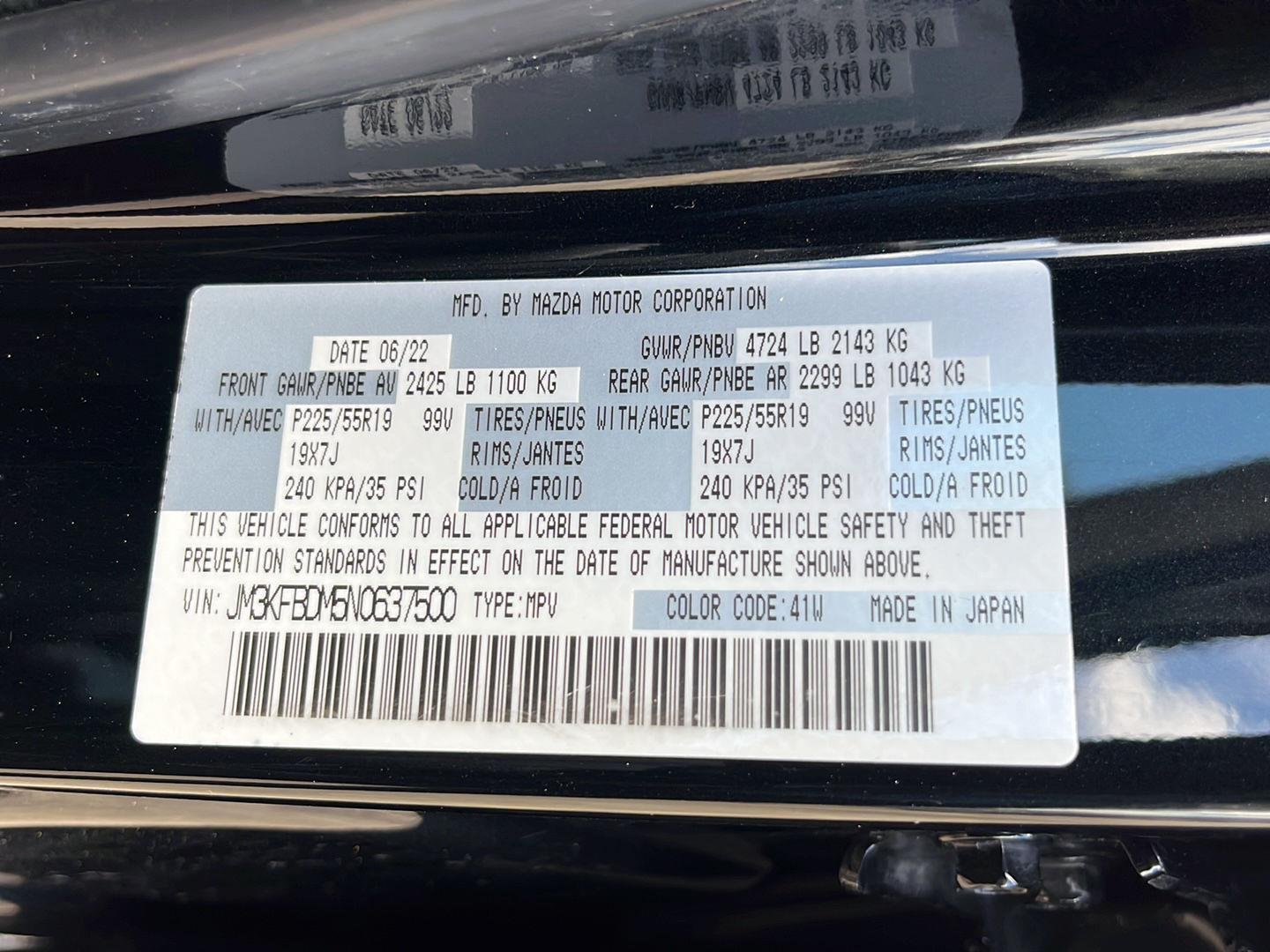Used 2022 Jet Black Mica Mazda 2.5 S Premium Package image 33