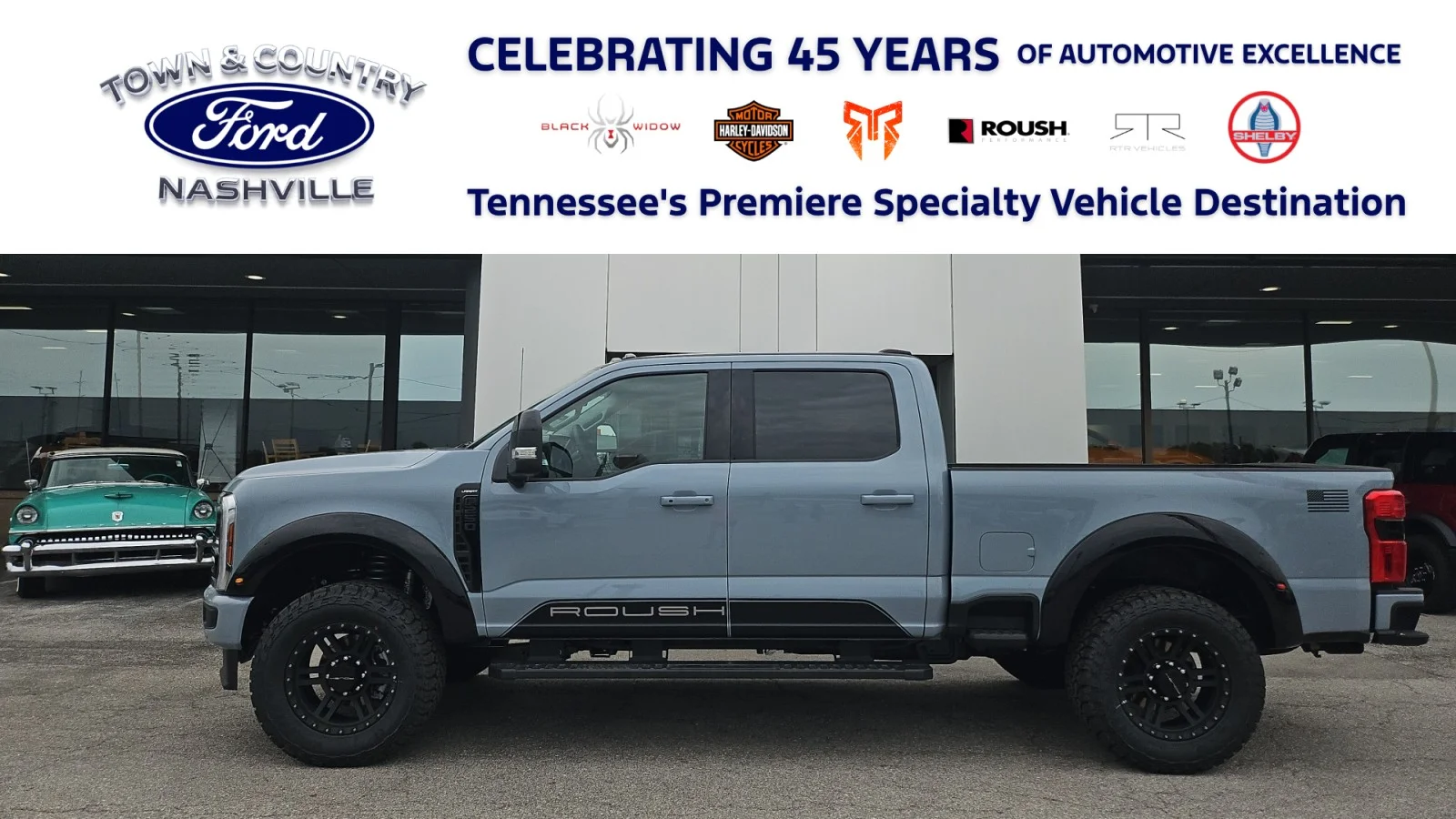 New 2026 Glacier Gray Metallic Tri-Coat Ford Roush Super Duty 4WD image 1