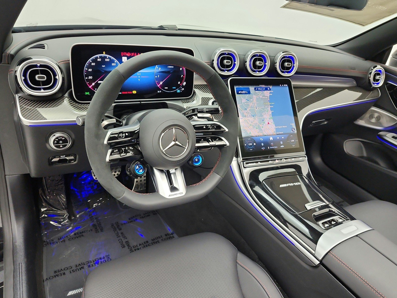 New 2026 Obsidian Black Metallic Mercedes-Benz AMG® CLE 53 4MATIC+ Cabriolet image 9
