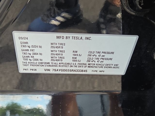 Used 2024 Solid Black Tesla Long Range image 7