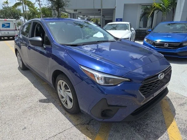 Certified Used 2024 Blue Subaru Base image 5