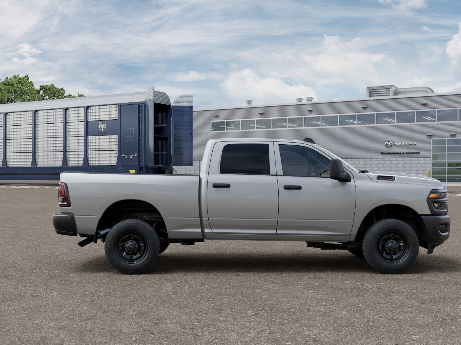 New 2026 Silver-Zynith Exterior Paint RAM Tradesman image 12