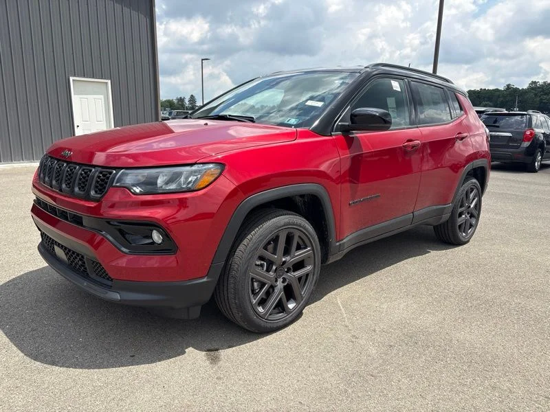 New 2026 Red Hot Pearl-Coat Exterior Paint Jeep Limited image 7