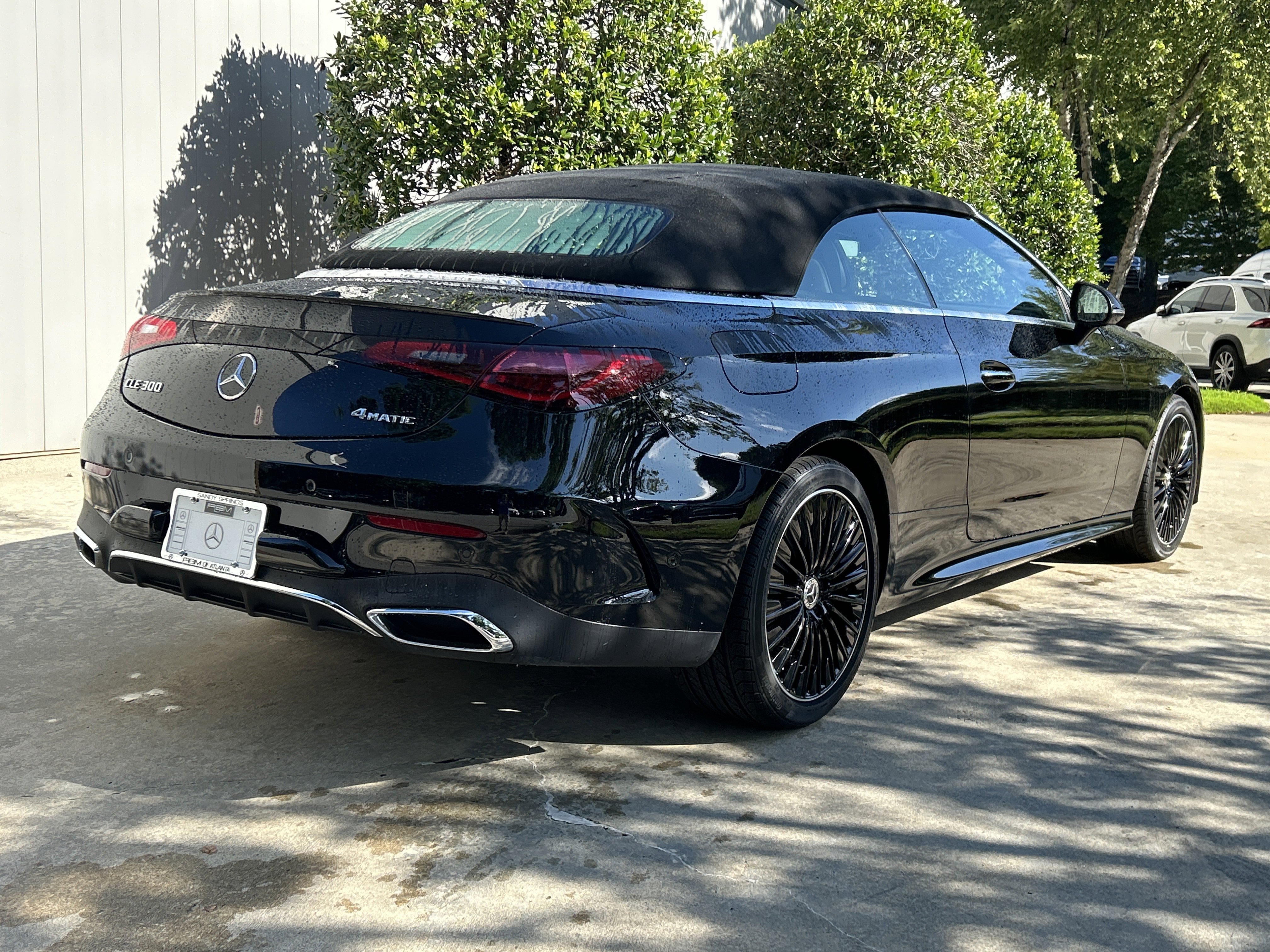 Certified Used 2025 Black Mercedes-Benz CLE 300 4MATIC® Cabriolet image 11