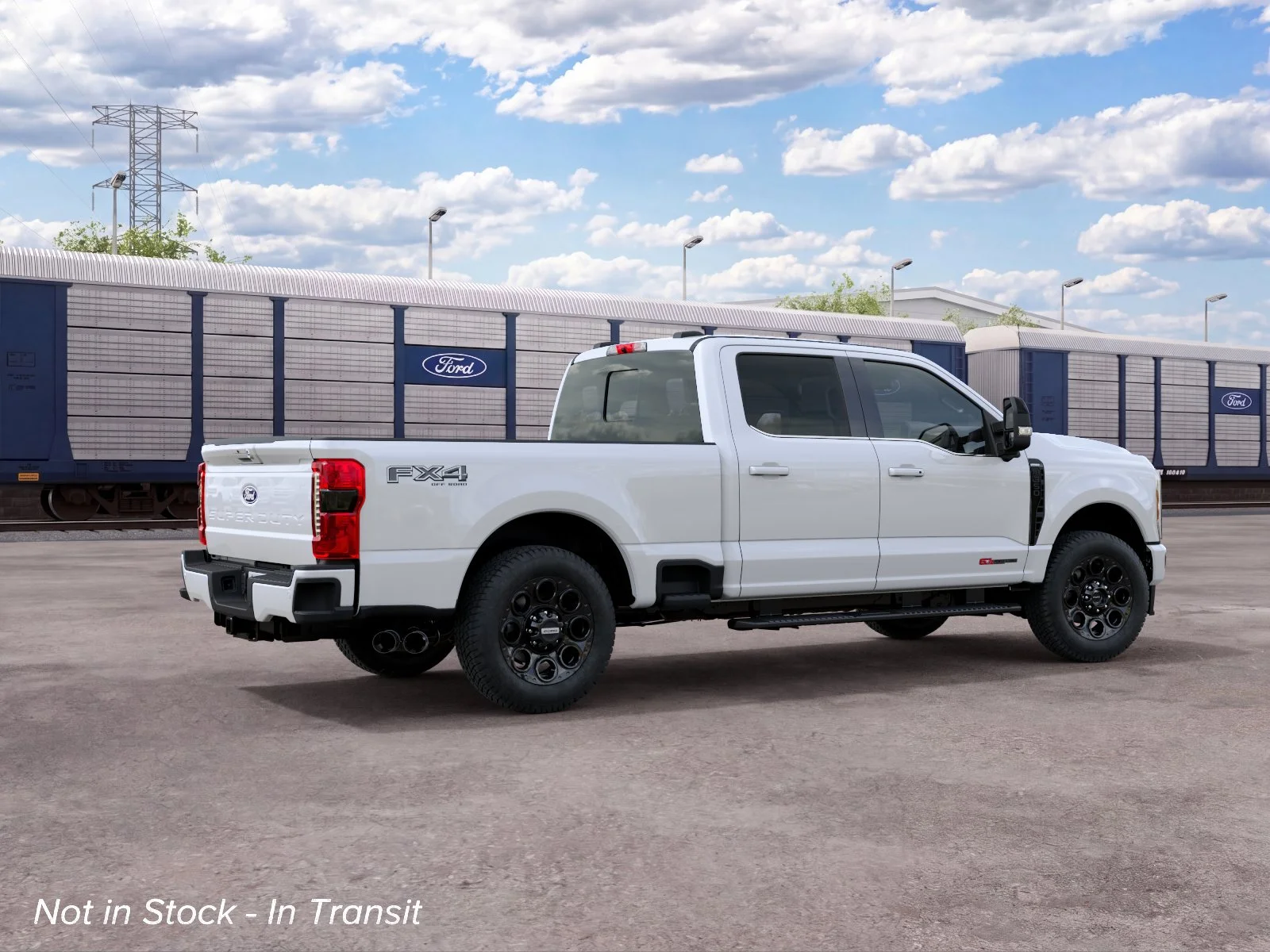 New 2027 Star White Metallic Tri-Coat Ford F-350® Lariat® image 6