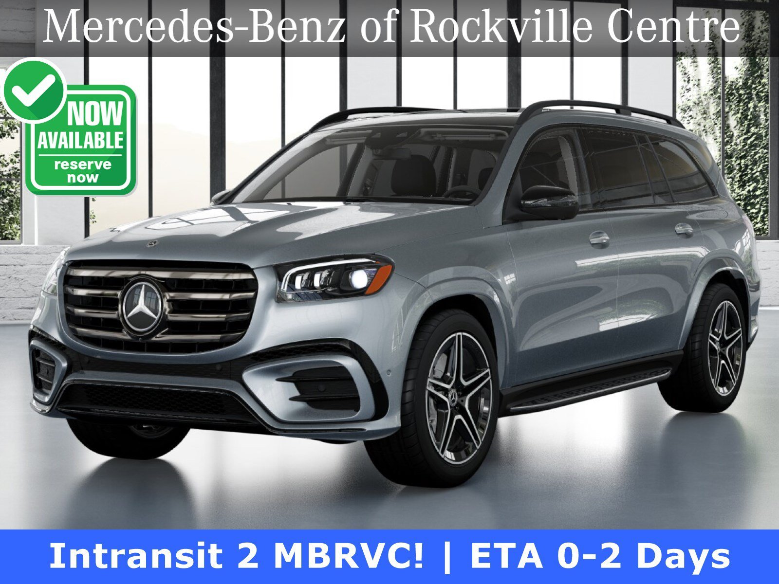 New 2026 Cirrus Silver Metallic Mercedes-Benz GLS 450 image 1