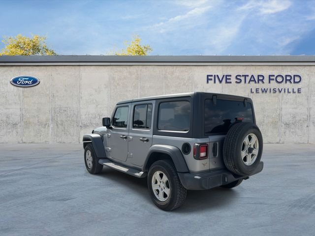 Used 2020 Silver Jeep Unlimited Sport S image 6