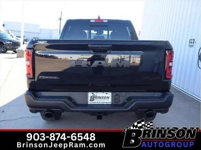 New 2026 Diamond Black Crystal Pearl-Coat Exterior Paint RAM REBEL image 4