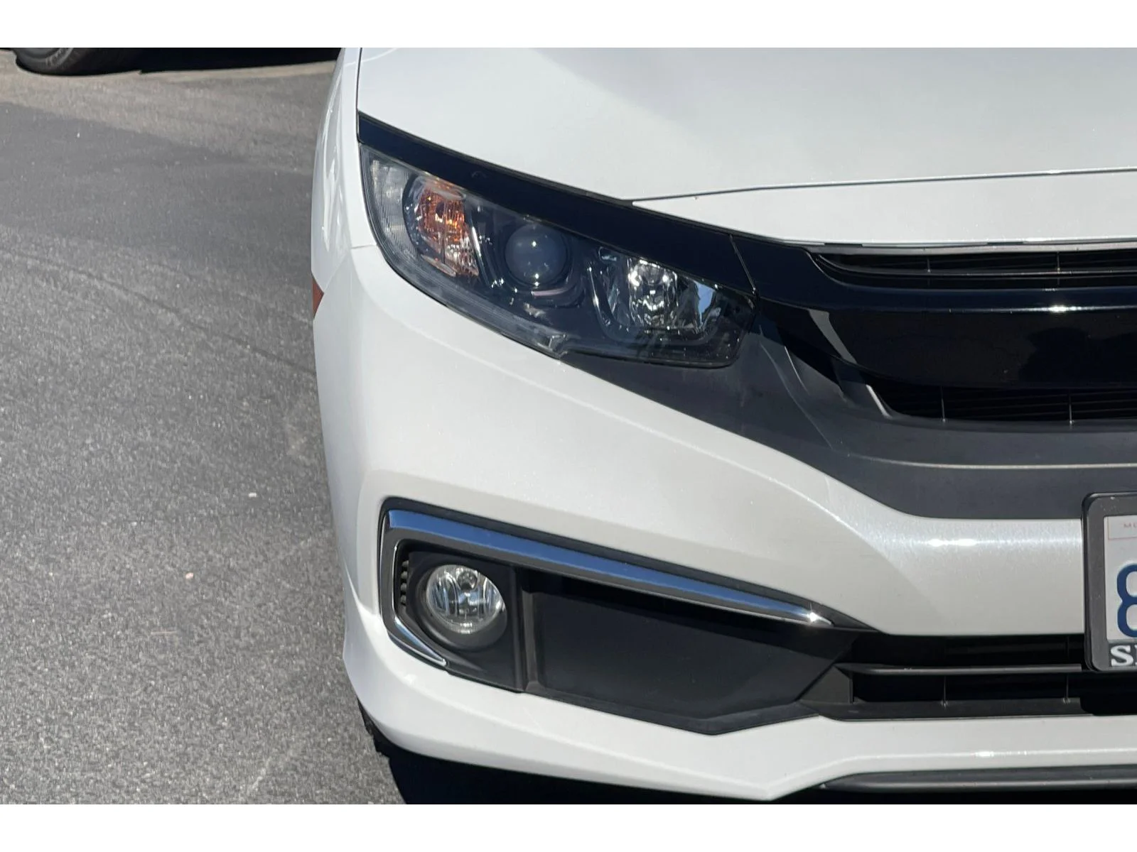 Used 2021 Platinum White Pearl Honda EX image 42