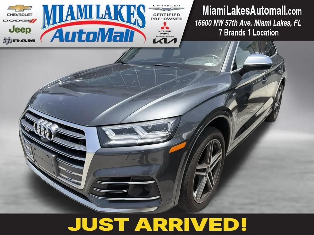 Used 2018 Navarra Blue Metallic Audi 3.0T Prestige image 1