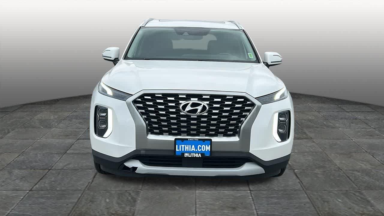 Used 2021 Hyper White Hyundai SEL image 2