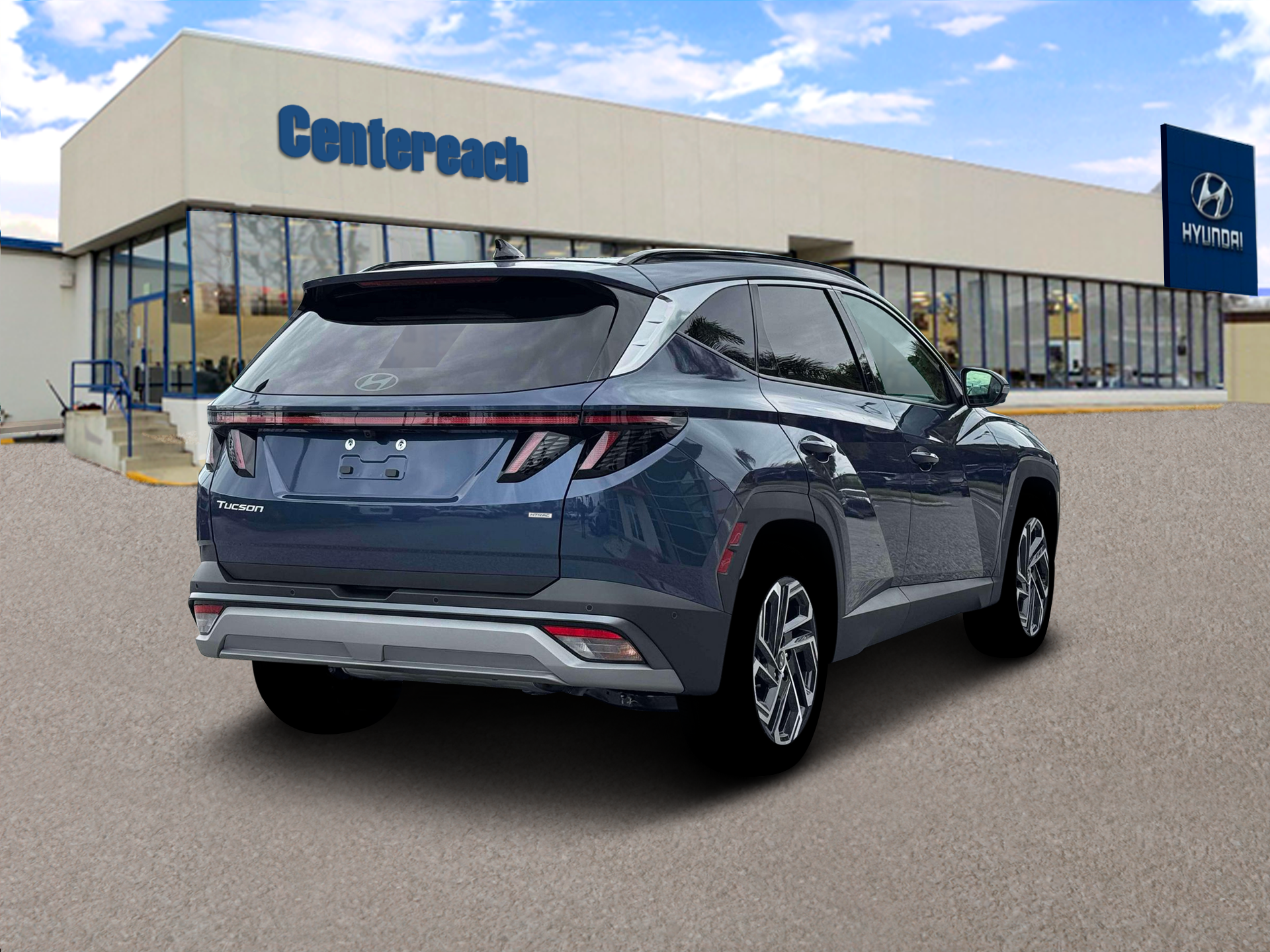 New 2026 Atlantis Blue Hyundai Limited AWD image 7