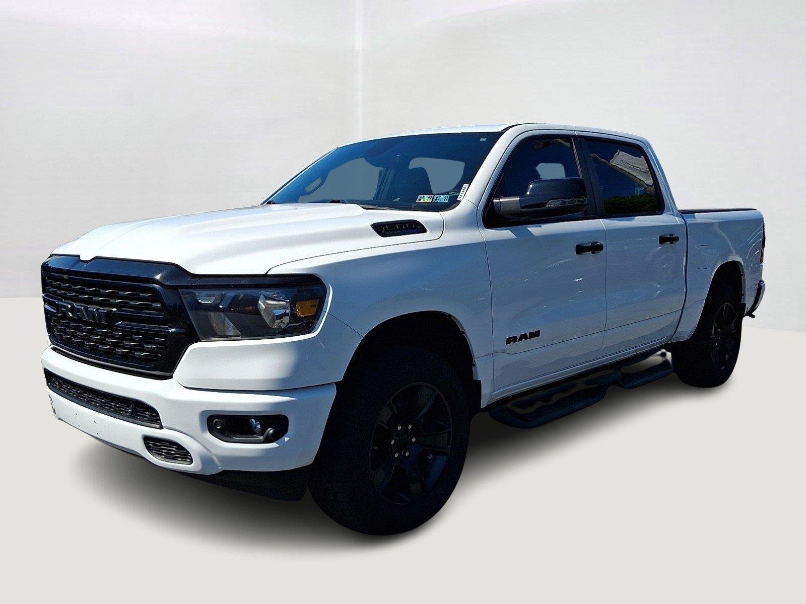 Used 2023 Bright White Clearcoat Ram Big Horn image 3