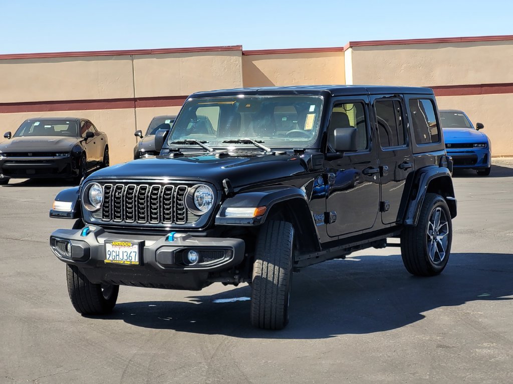 Certified Used 2024 Black Jeep Sport S 4xe image 8