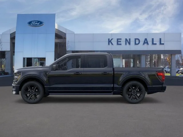 New 2025 Agate Black Metallic Ford STX image 3