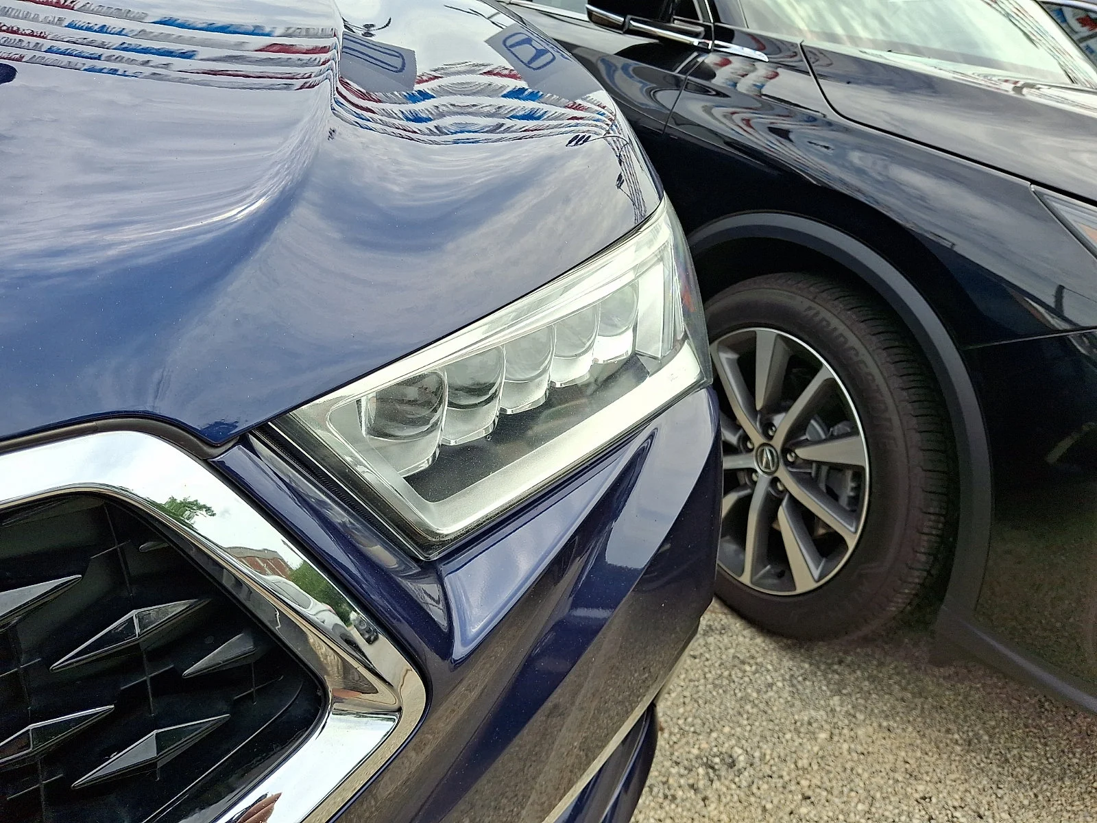 Used 2017 Fathom Blue Pearl Acura w/Technology Pkg image 8