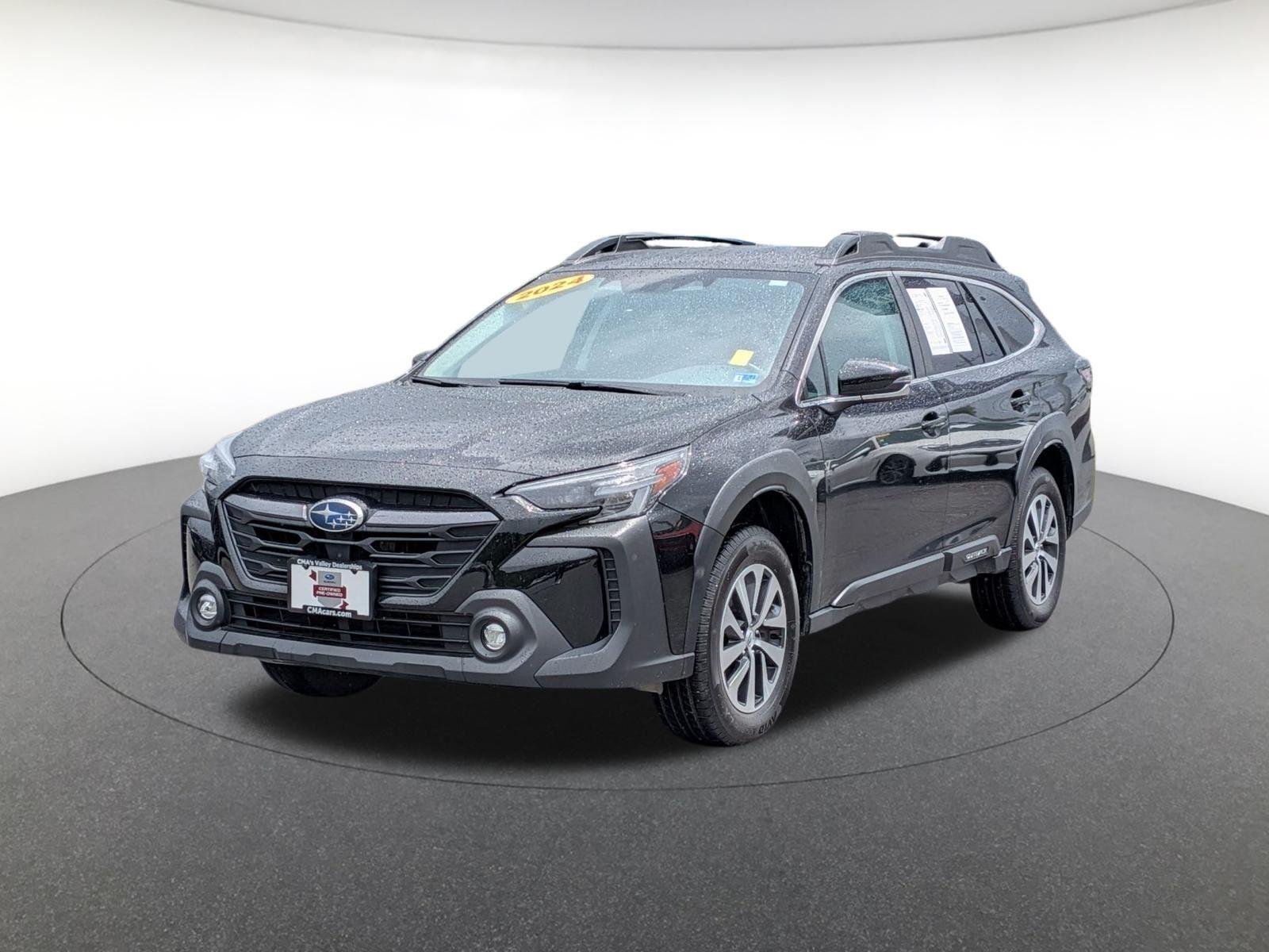 Used 2024 Crystal Black Silica Subaru Premium image 3