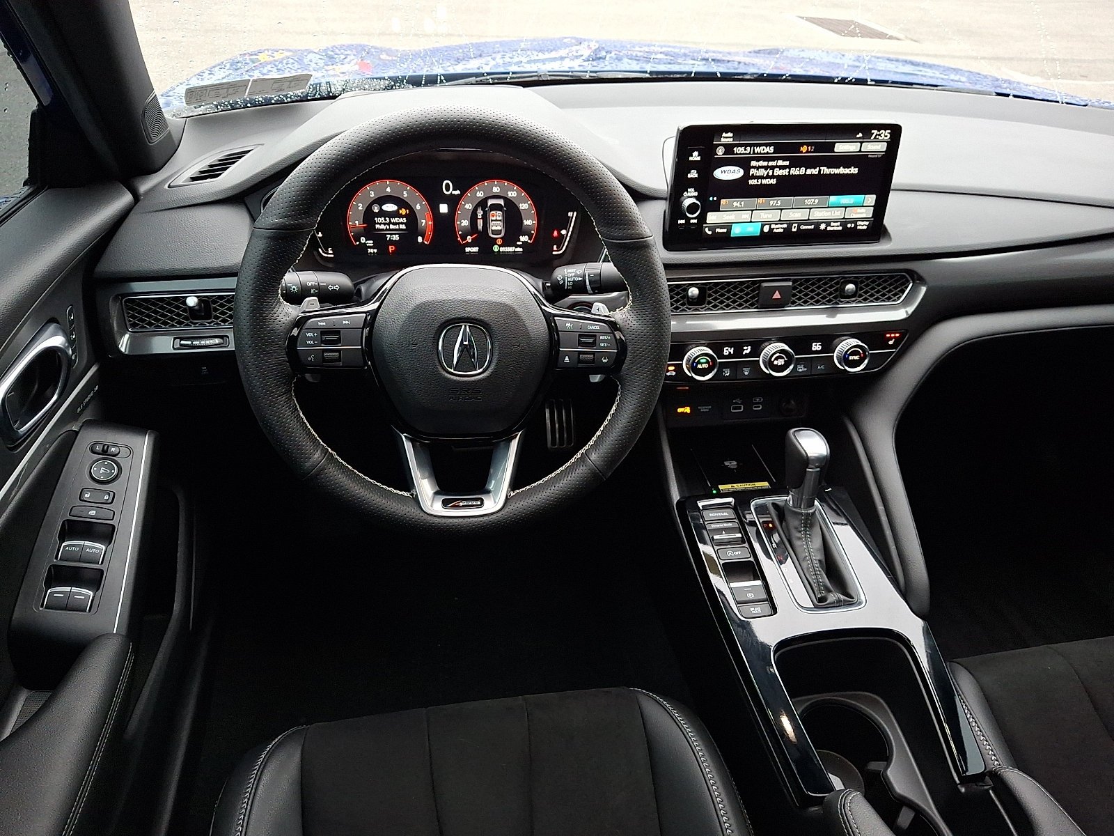 Used 2025 Blue Acura w/A-Spec Technology Package image 11