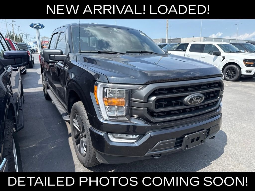 Certified Used 2023 Black Metallic Ford XLT image 3