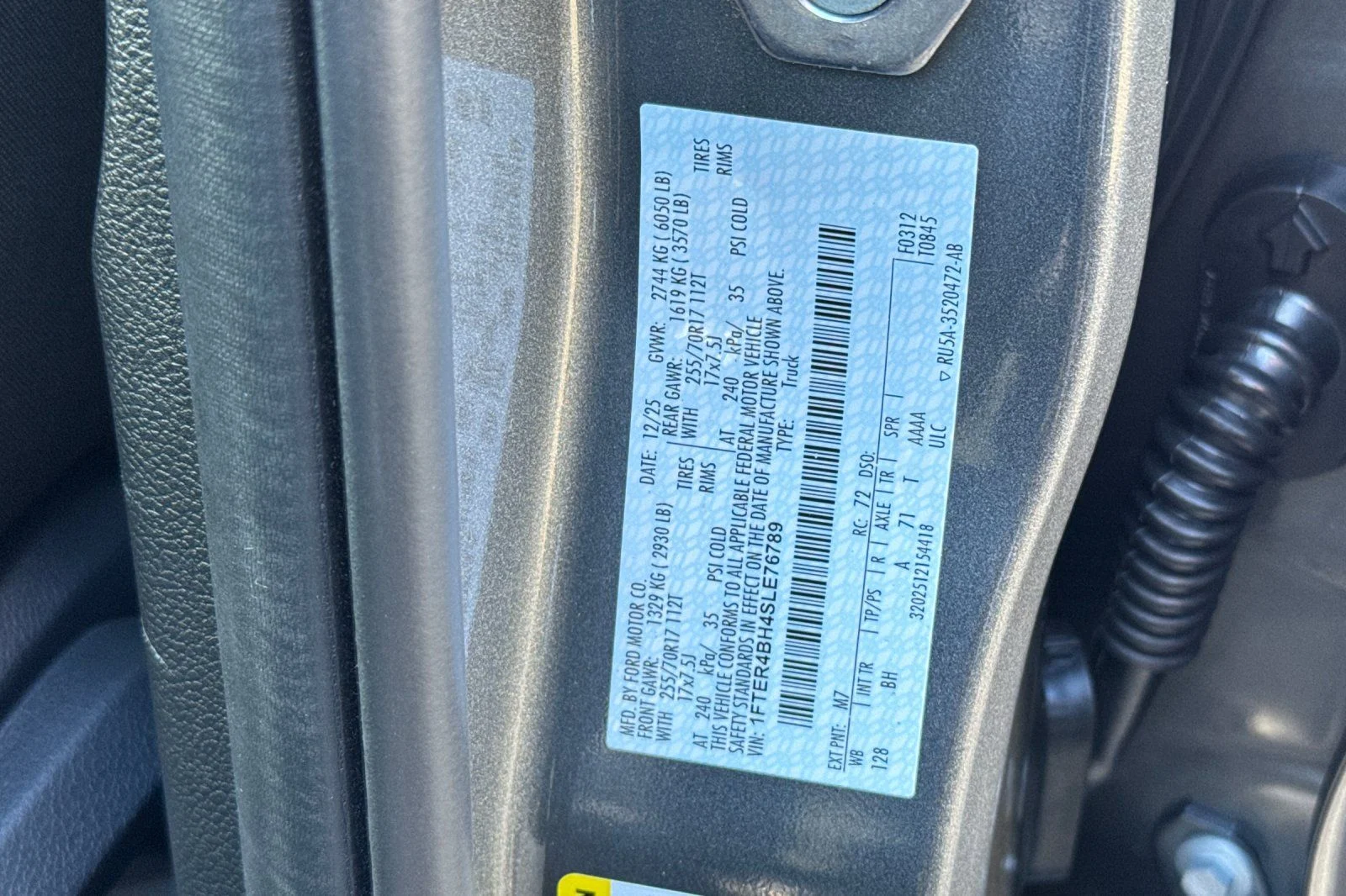 New 2025 Carbonized Gray Metallic Ford XL image 32