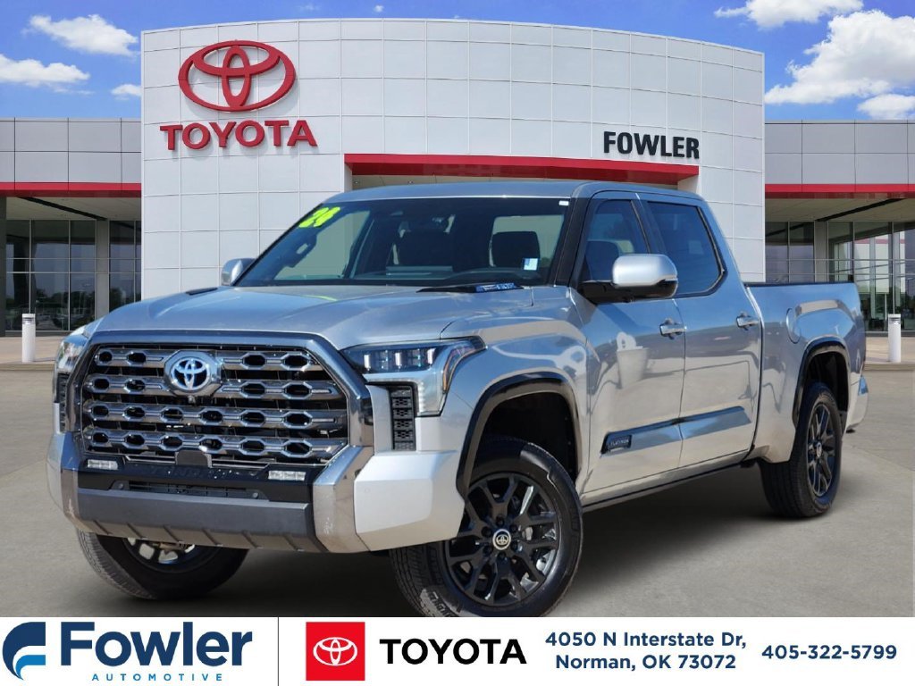 Certified Used 2024 Silver Toyota Platinum image 1