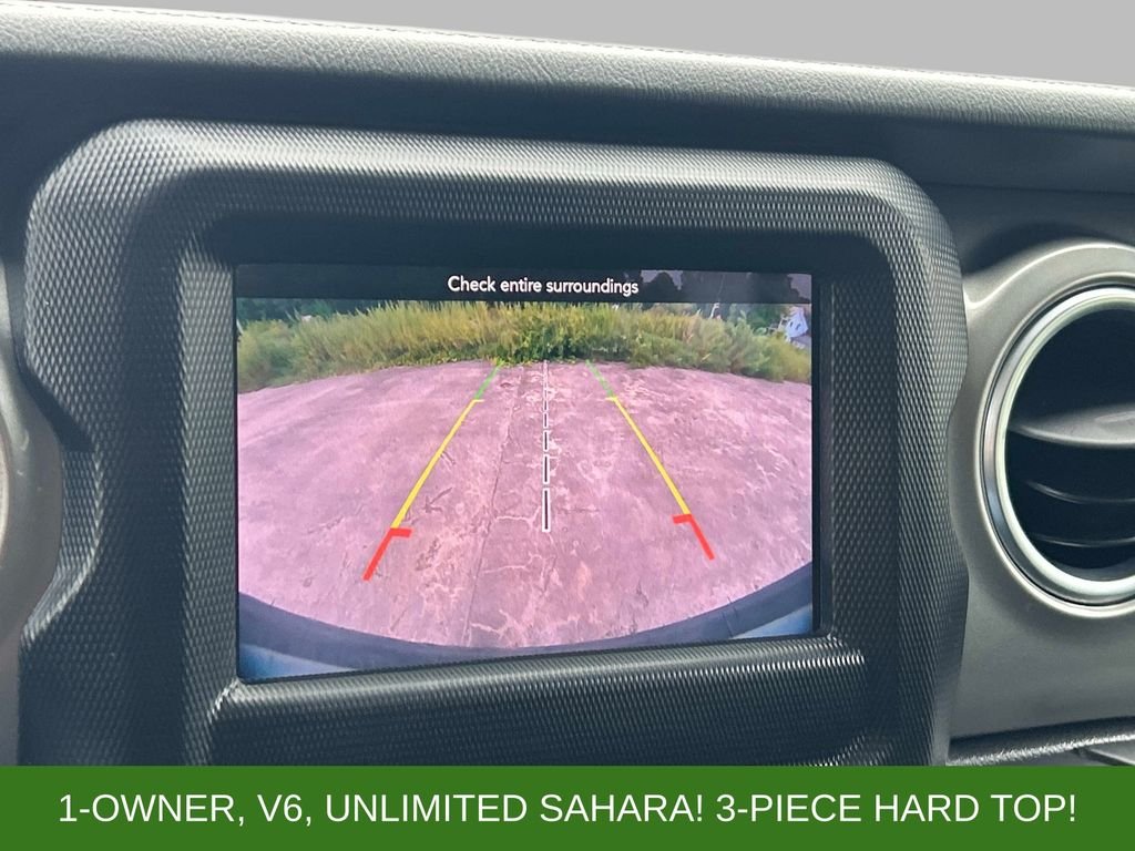 Used 2018 White Jeep Unlimited Sahara image 30