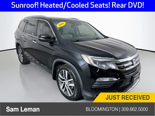 2016 Honda Pilot Elite for sale at Sam Leman Chrysler Jeep Dodge of Bloomington