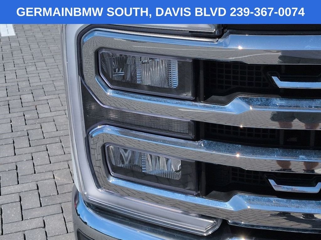 Used 2024 White Metallic Ford Lariat image 11