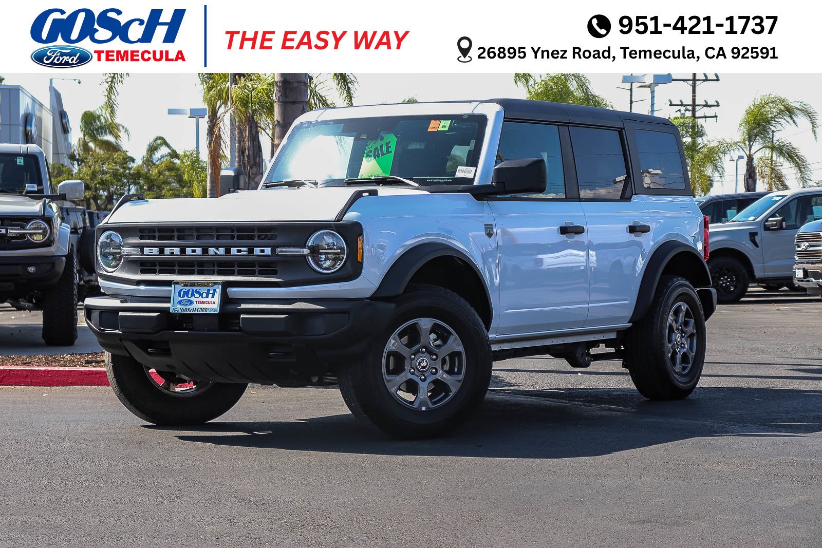 Certified Used 2025 Oxford White Ford Big Bend image 1
