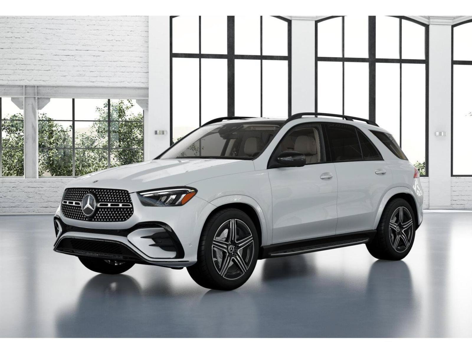 New 2026 MANUFAKTUR Moonlight White Metallic Mercedes-Benz GLE 350 image 39