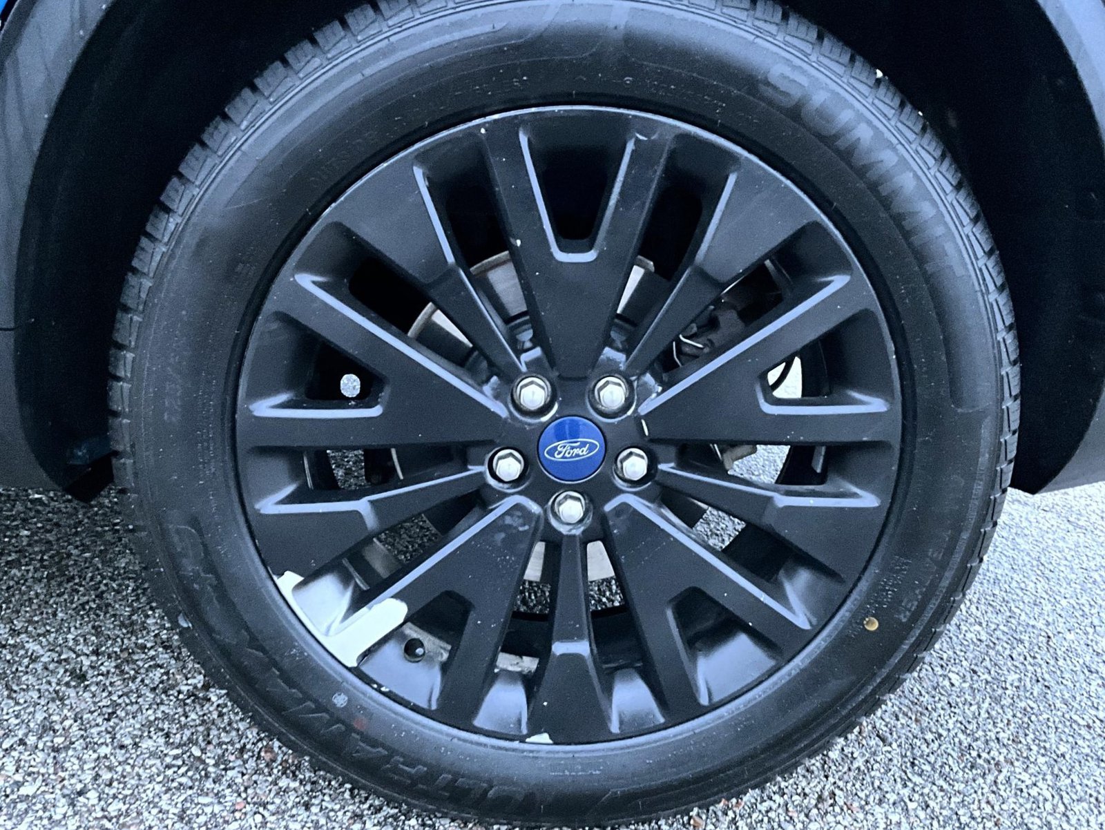 Used 2020 Blue Ford Titanium image 24