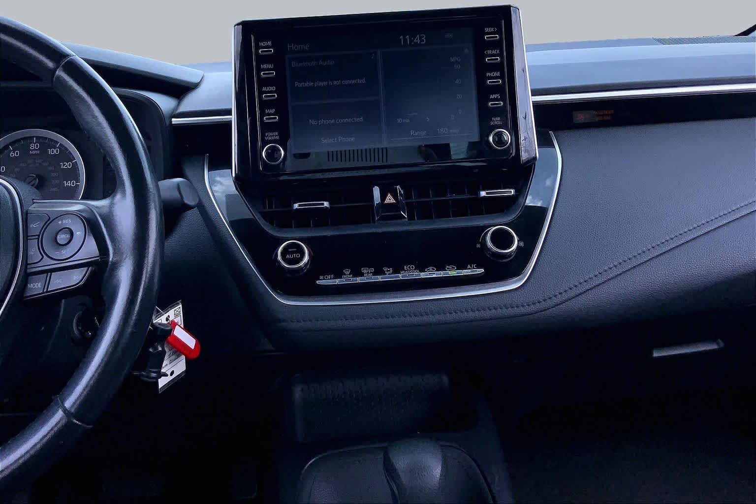 Used 2020 Classic Silver Metallic Toyota SE image 7