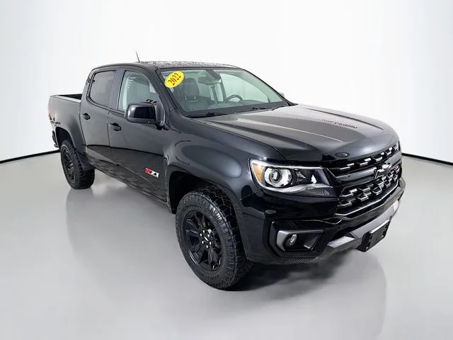 Certified Used 2022 Black Chevrolet Z71 image 1