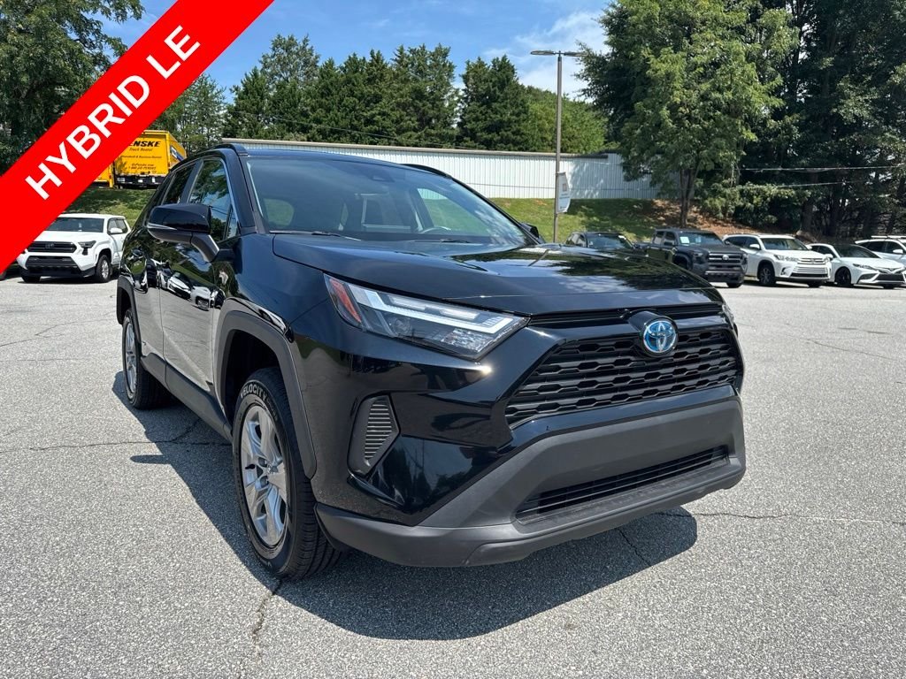 Used 2024 Midnight Black Metallic Toyota LE image 7