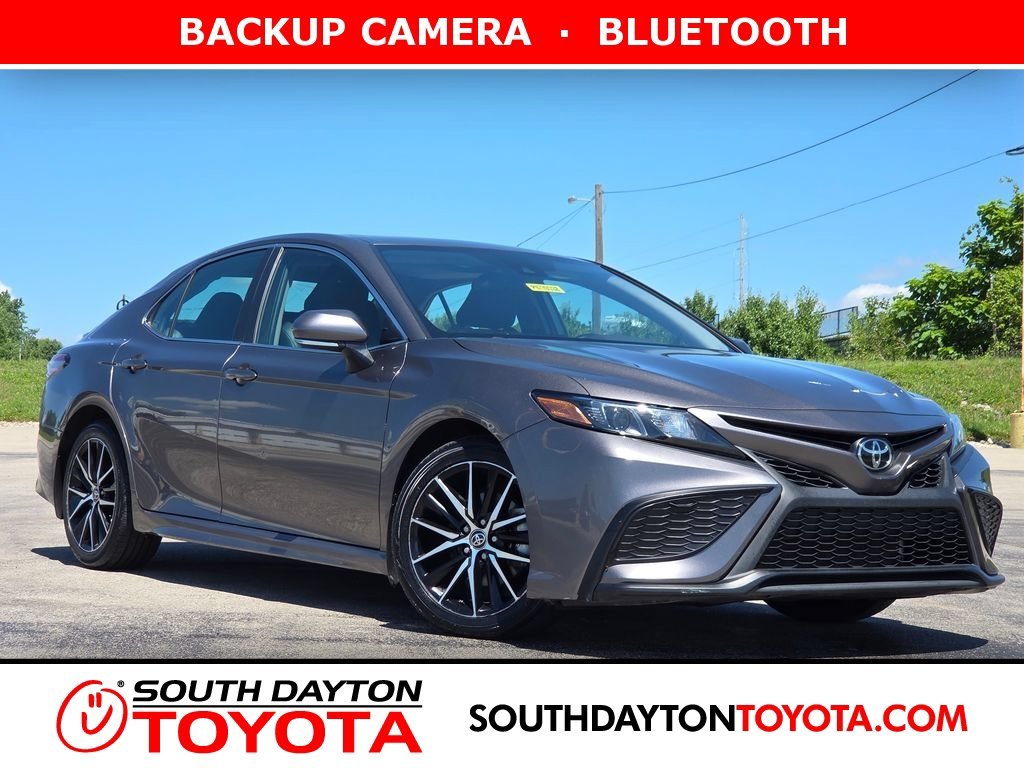 Certified Used 2023 Predawn Gray Mica Toyota SE image 1