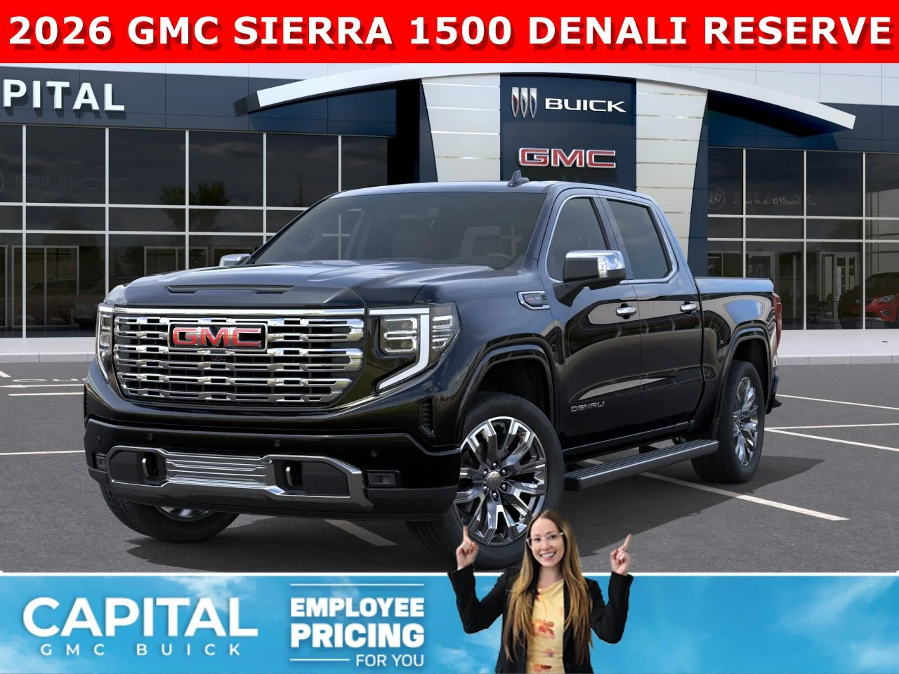 New 2026 ONYX BLACK GMC Denali image 1