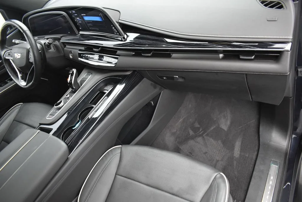 Used 2022 Galactic Gray Metallic Cadillac Sport image 36