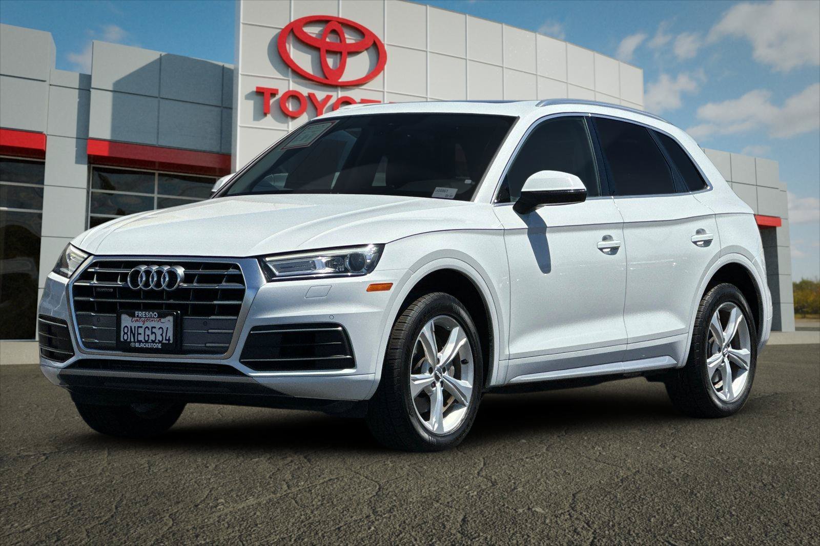 Used 2020 Glacier White Audi Premium image 7
