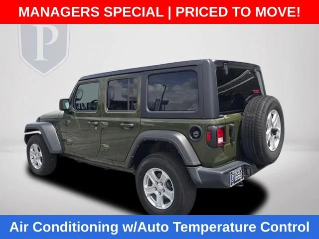 Used 2022 Green Jeep Unlimited Sport S image 10