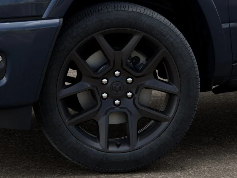 New 2026 Forged Blue Metallic Exterior Paint RAM Laramie image 9