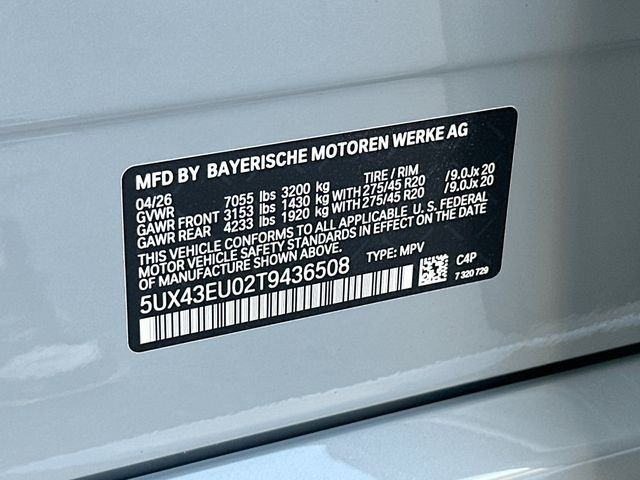 New 2026 Gray BMW xDrive50e image 27