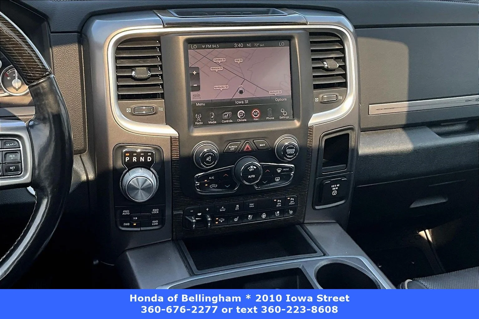 Used 2015 Black Clearcoat Ram Laramie Limited image 10