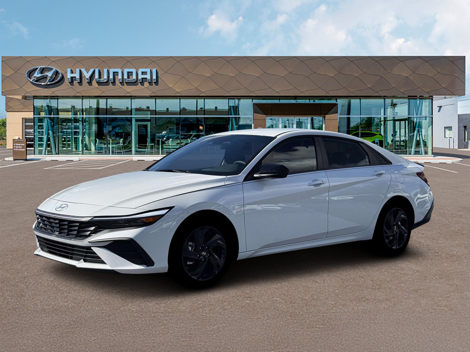 New 2026 Serenity White Hyundai SEL Sport image 2